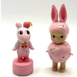 Set of 2 New Unbranded Kewpie/Angel Mini Figures, Cherry Costume, Open Box